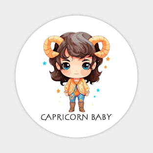 Capricorn Baby 2 Magnet